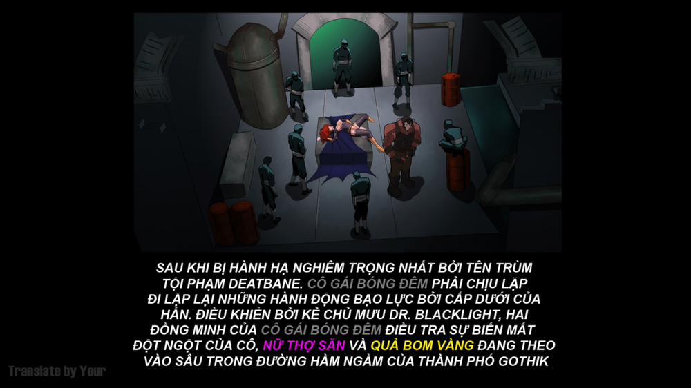 Slave Crisis Chương 3 0 Batgirl Huntress Black Canary 0 fix l i die nh Trang 2