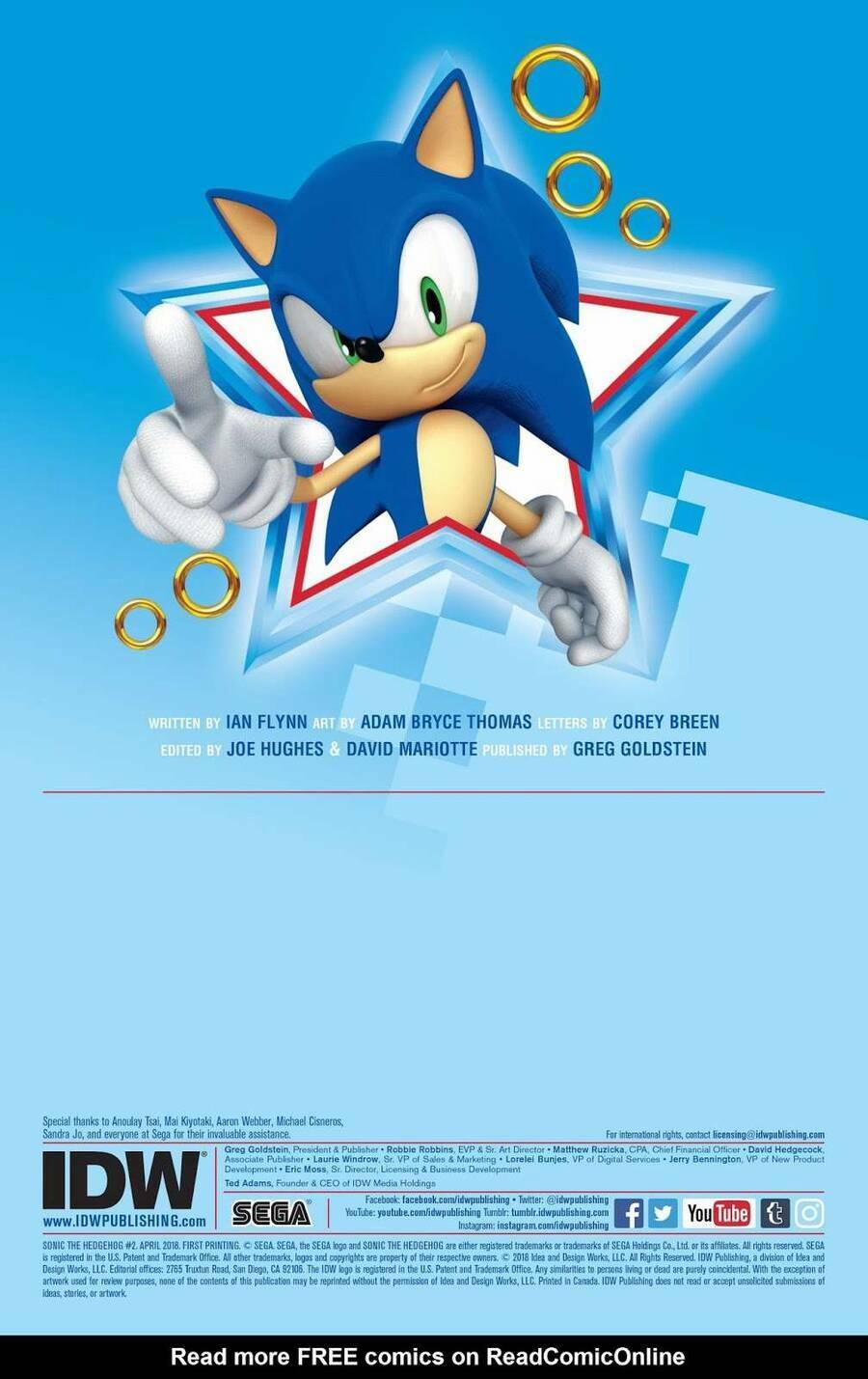 Sonic The Hedgehog Chương 2 Trang 2