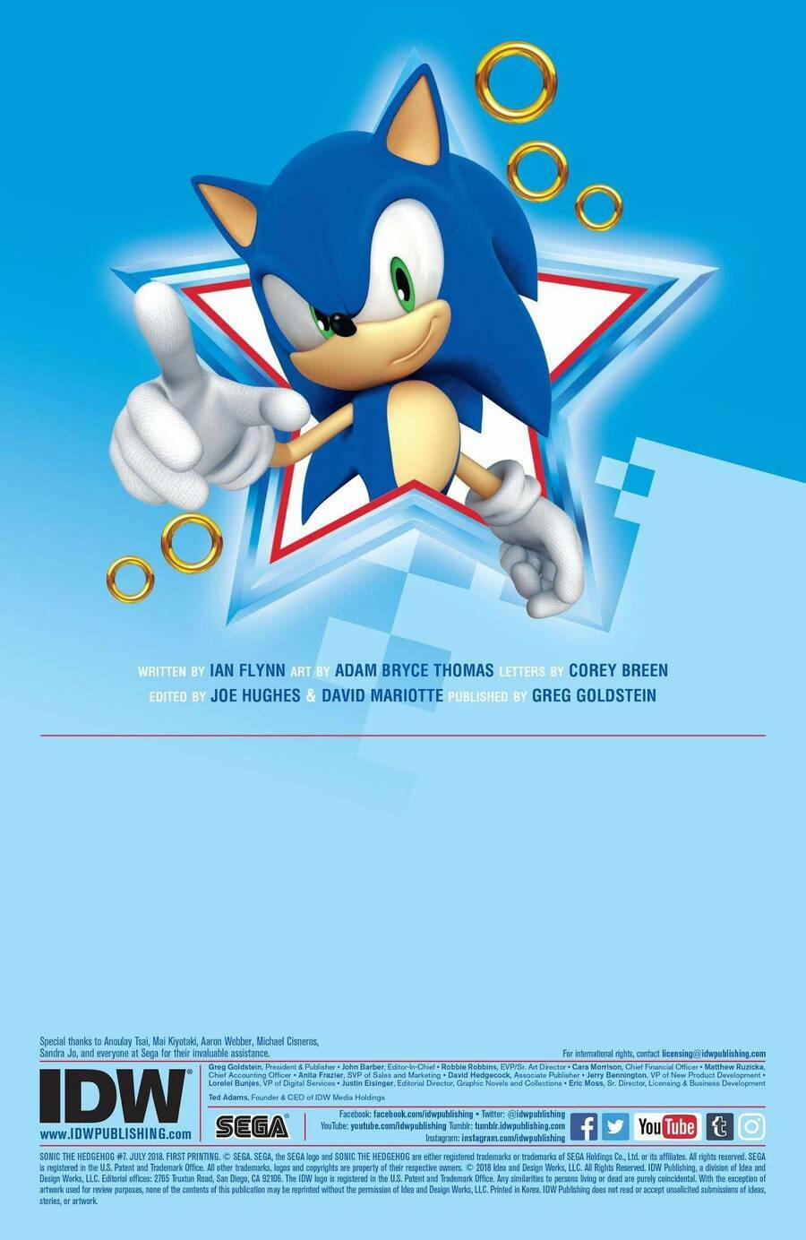 Sonic The Hedgehog Chương 7 Trang 2