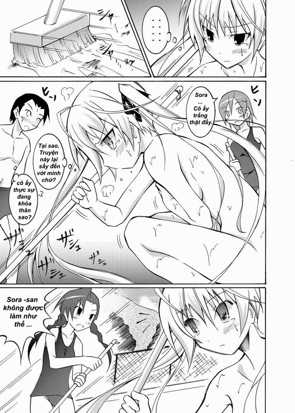 Sora to Tokeru Mizugi to Pool Souji (Yosuga no Sora) Chương Oneshot Trang 10