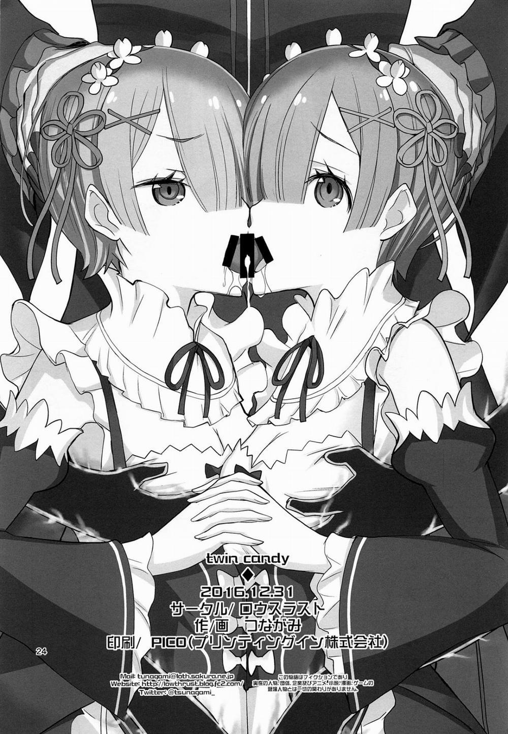 Sự sa đọa của Rem và Ram kèm theo Emilia (Re:Zero) Chương Oneshot Trang 25