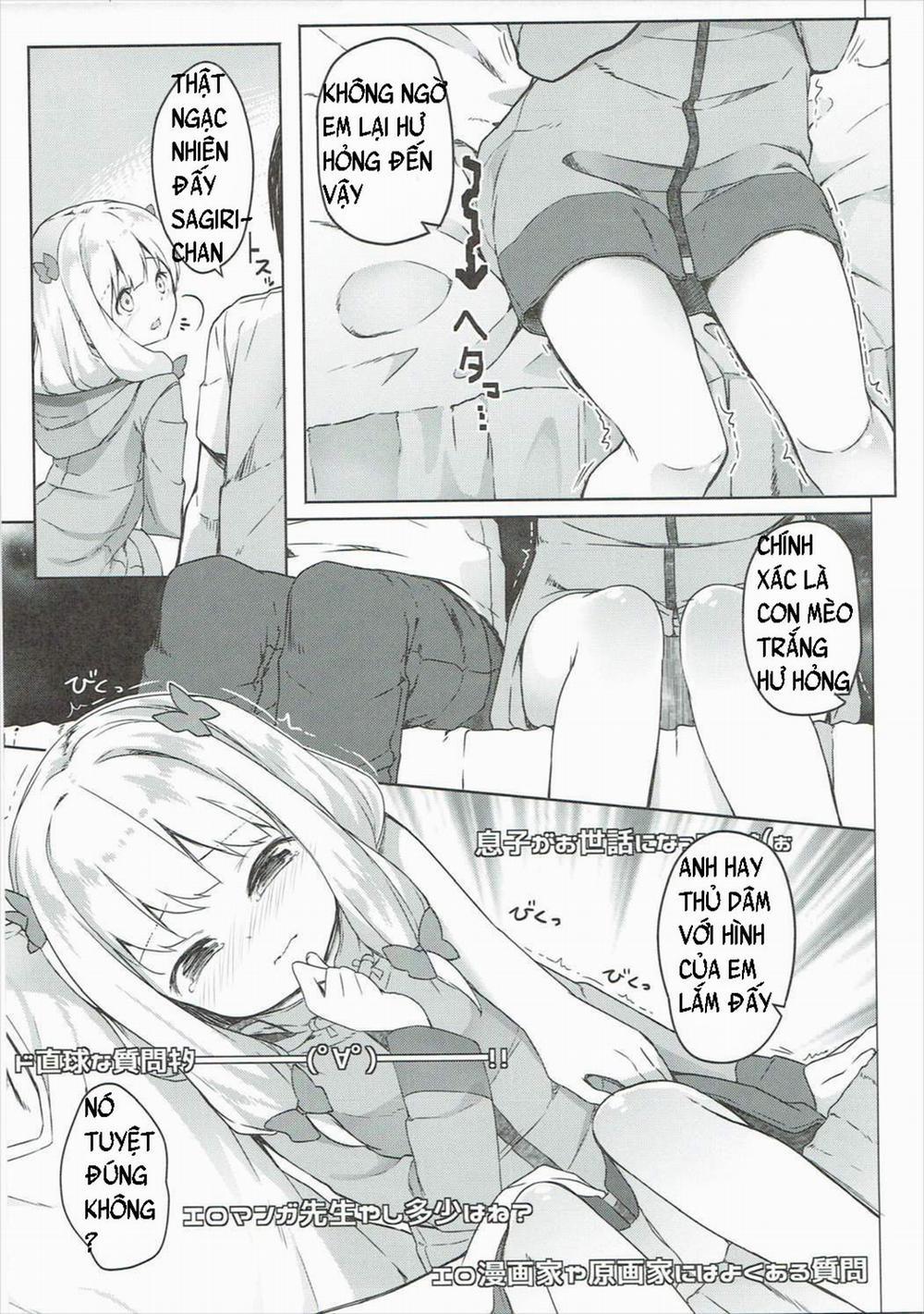 Sự sa ngã của Sagiri (Eromanga Sensei) Chương Oneshot Trang 16