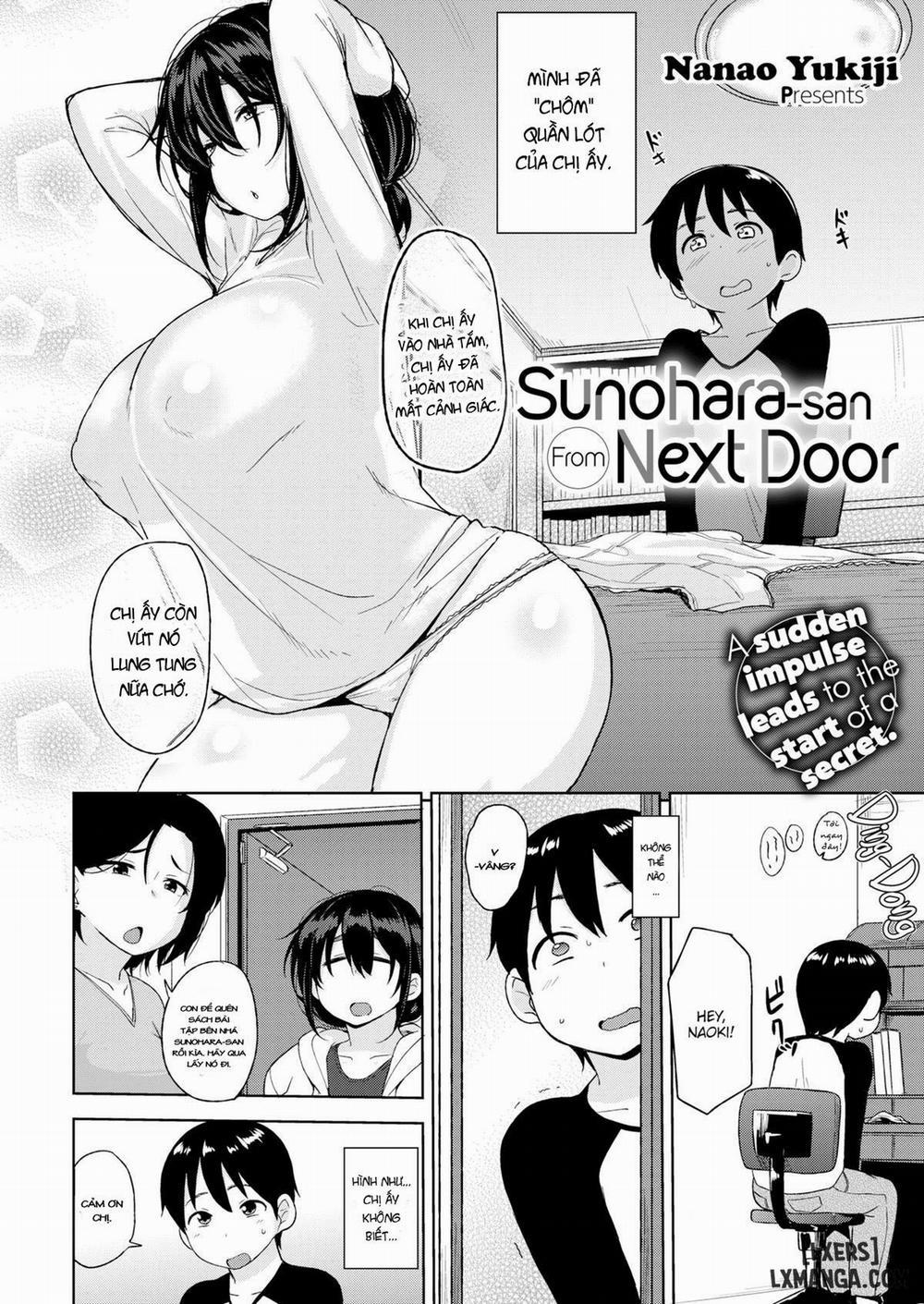 Sunohara-san nhà kế bên Chương 1 Trang 2