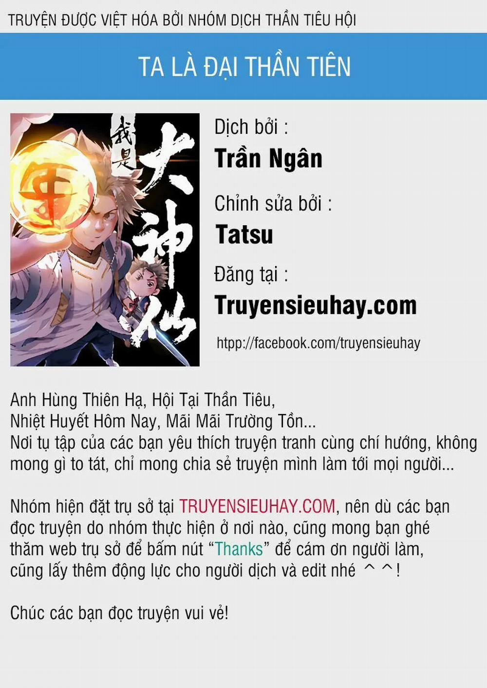 Ta Là Đại Thần Tiên Chương 1 Trang 1