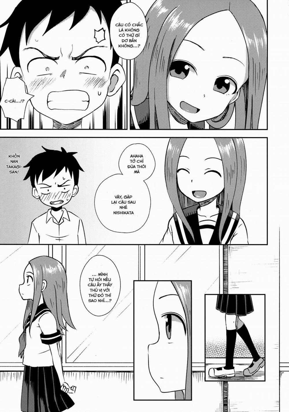 Takagi-san escalate (Karakai Jouzu no Takagi-san) Chương Oneshot Trang 4