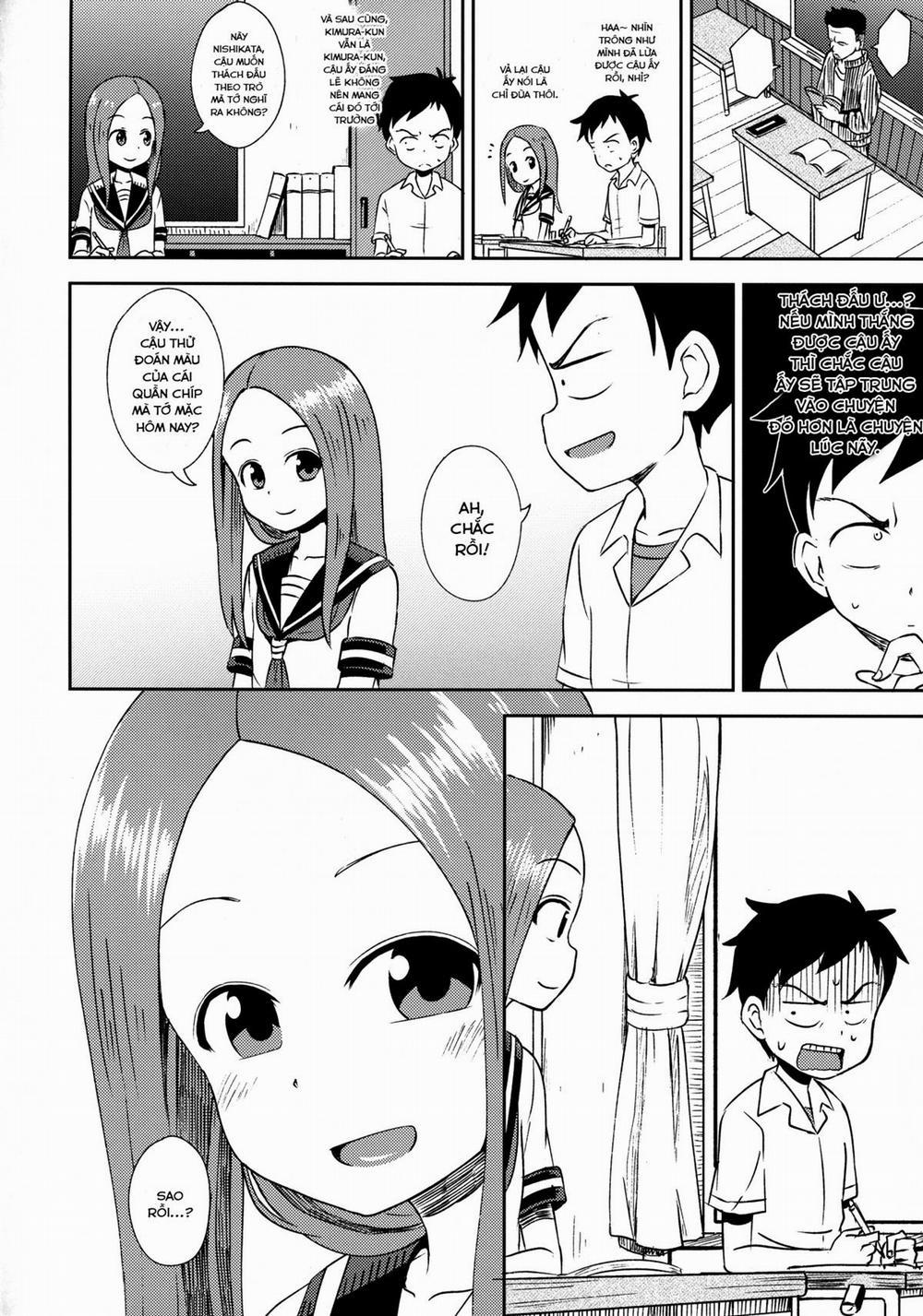 Takagi-san escalate (Karakai Jouzu no Takagi-san) Chương Oneshot Trang 5