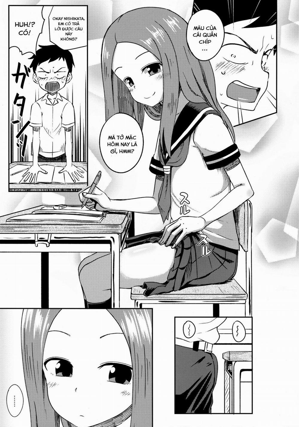 Takagi-san escalate (Karakai Jouzu no Takagi-san) Chương Oneshot Trang 6