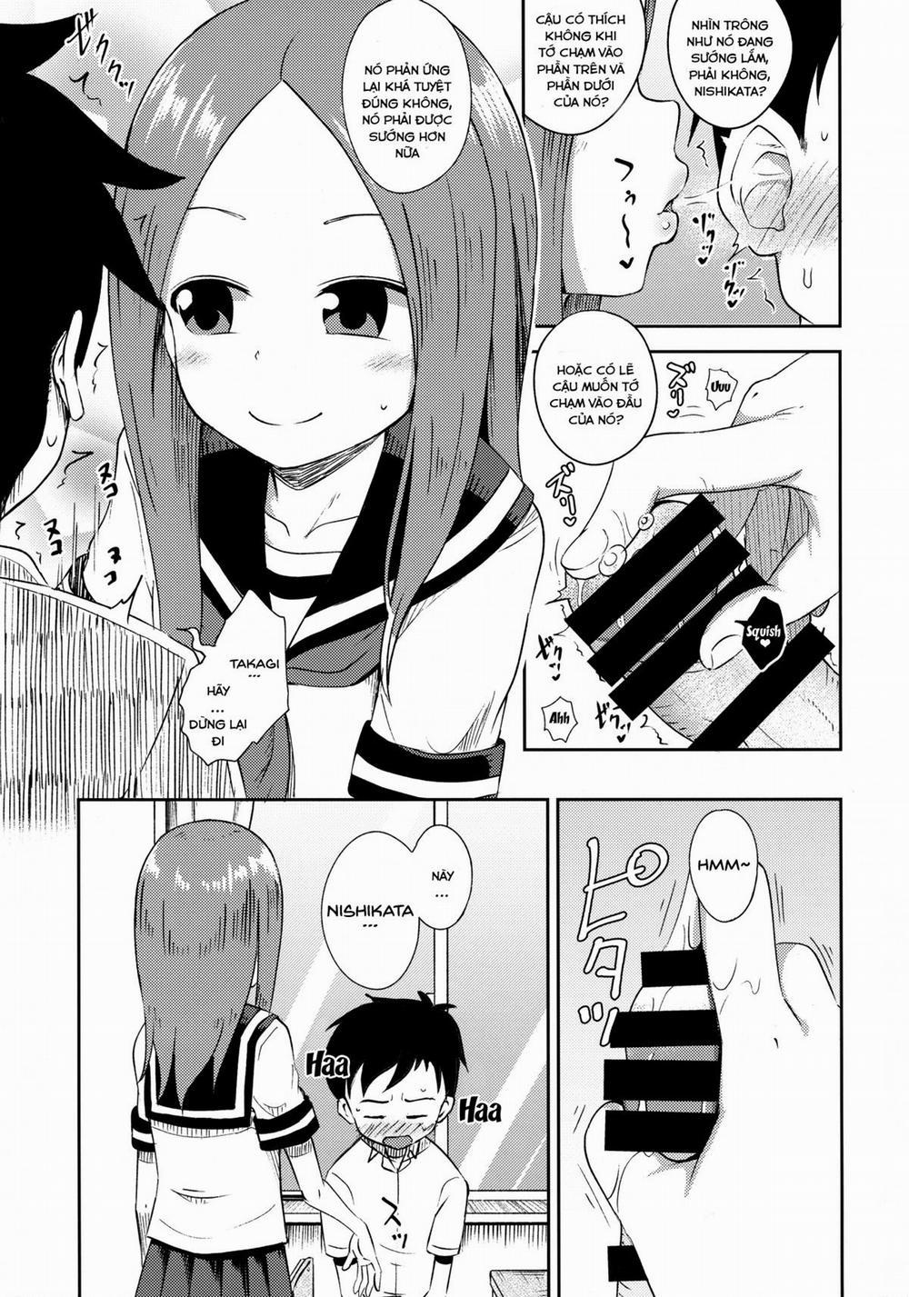 Takagi-san escalate (Karakai Jouzu no Takagi-san) Chương Oneshot Trang 10