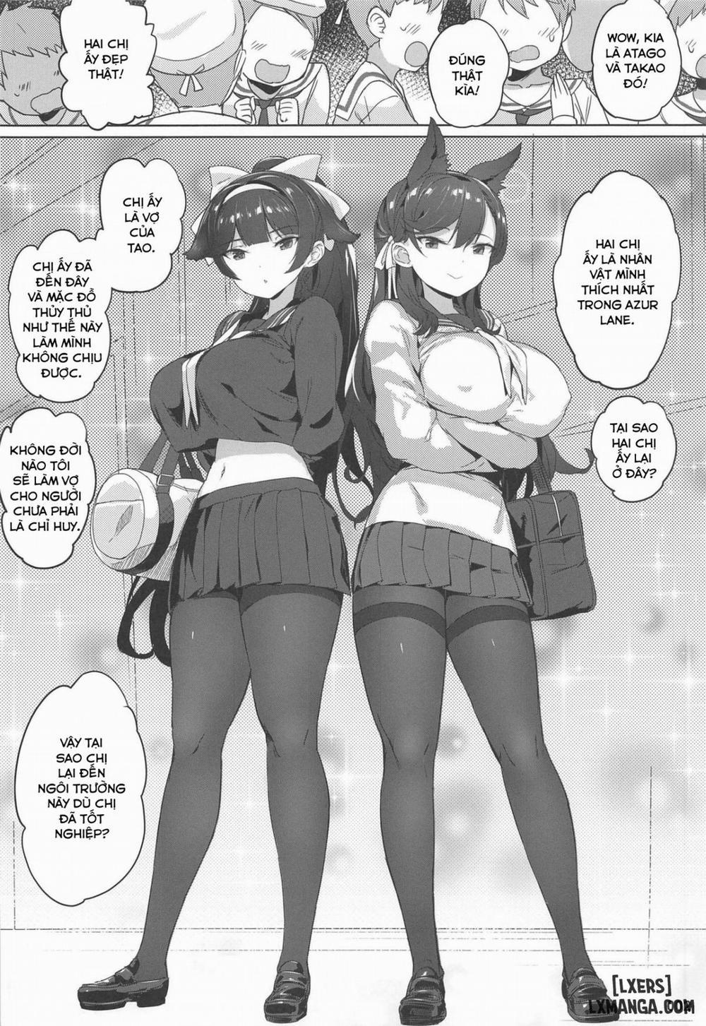 Takao to Atago Senpai no Ijime Ninmu Chương Oneshot Trang 4