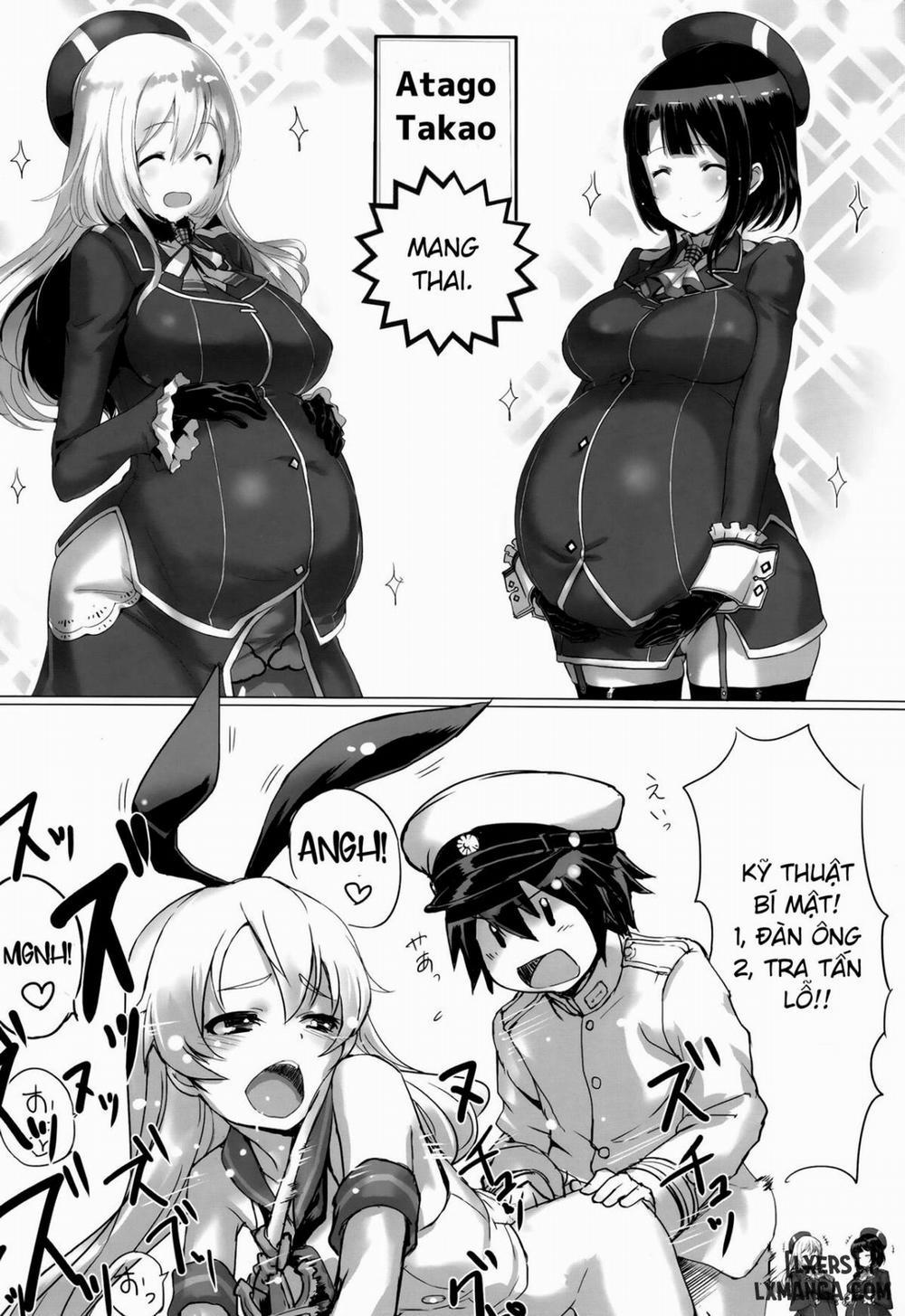 Takao to Atago to Teitoku de H Suru Hon Chương Oneshot Trang 21