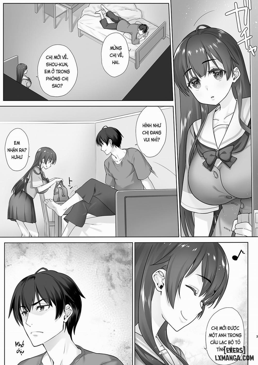 Teihanpatsu JK Onee-chan Manami wa S na Otouto ni Sakaraenai Chương Oneshot Trang 3