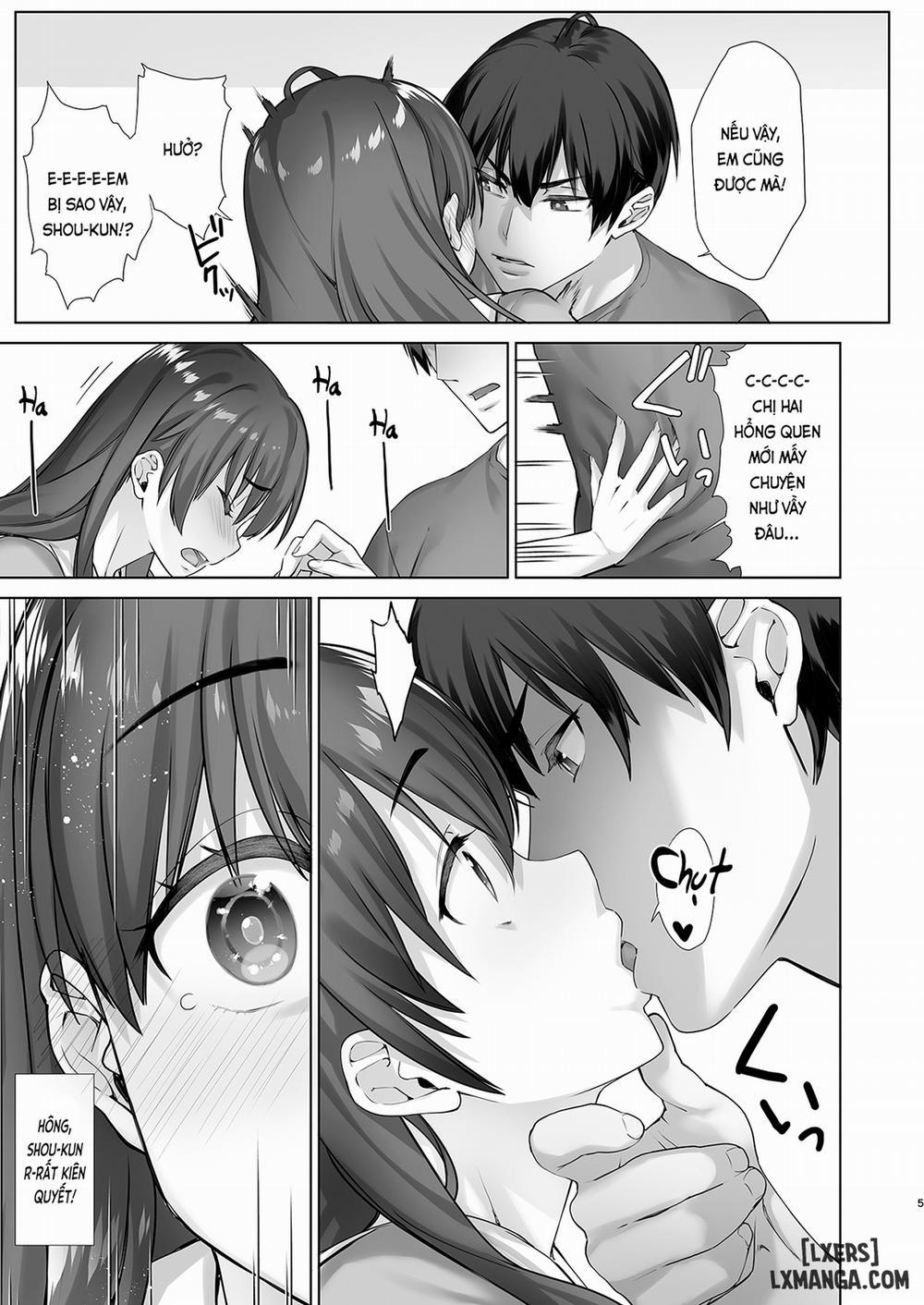 Teihanpatsu JK Onee-chan Manami wa S na Otouto ni Sakaraenai Chương Oneshot Trang 5