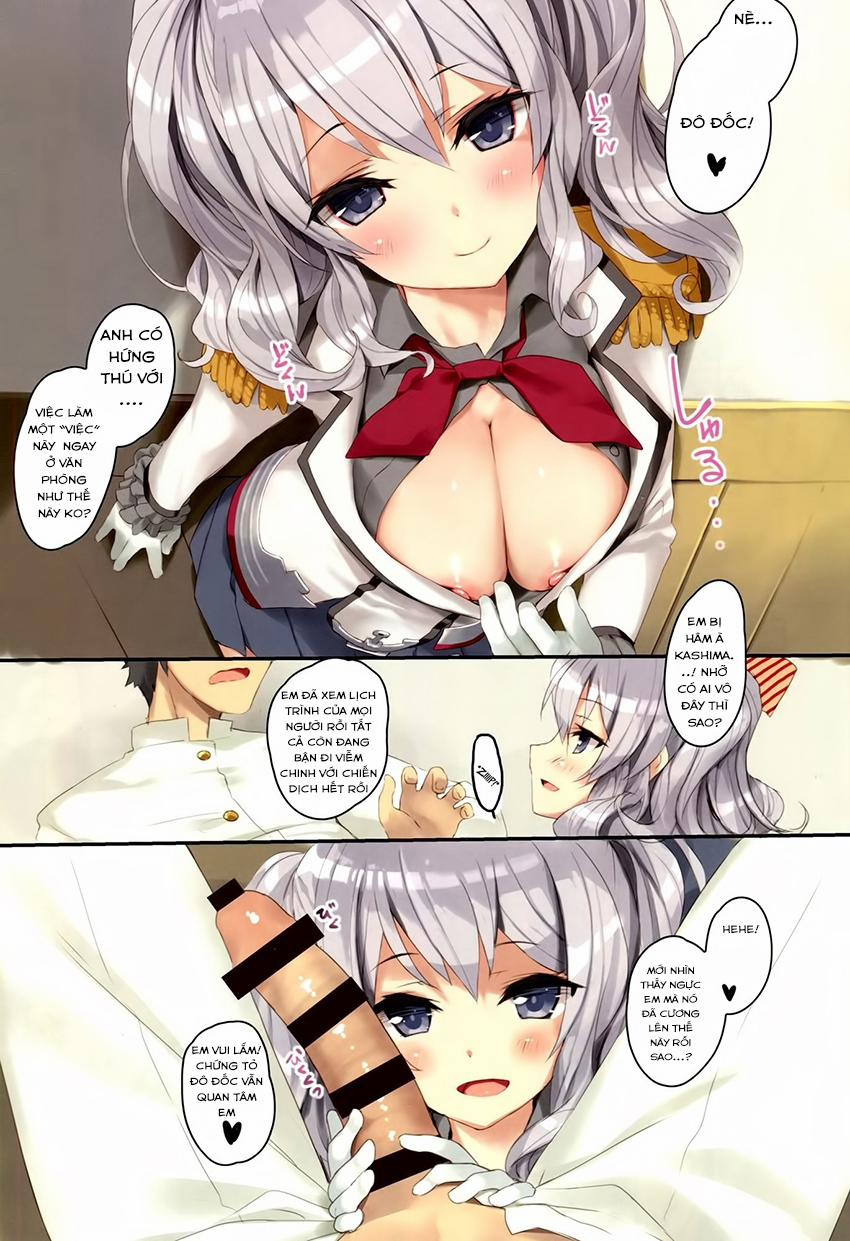 Teitoku-San, Kashima To Koko De Shimasenka (Kancolle) Chương Oneshot Trang 4