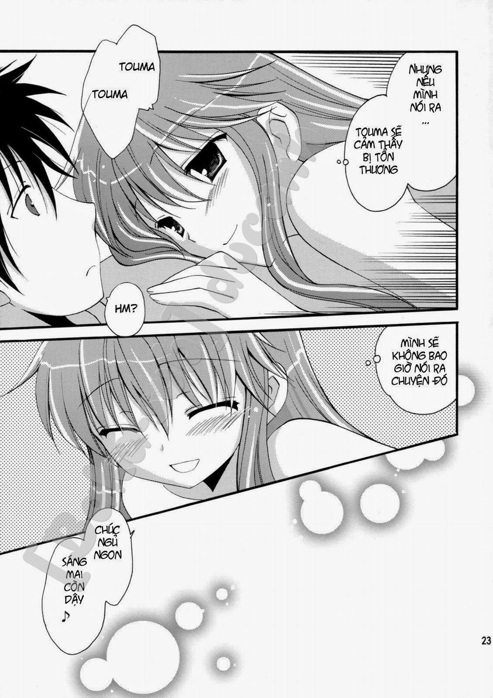 Tengoku Yori Yaban - WILDER THAN BLUE HEAVEN (Toaru Majutsu No Index) Chương Oneshot Trang 22