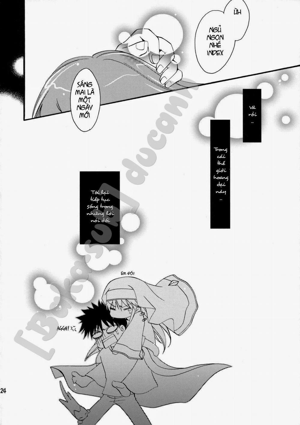 Tengoku Yori Yaban - WILDER THAN BLUE HEAVEN (Toaru Majutsu No Index) Chương Oneshot Trang 23