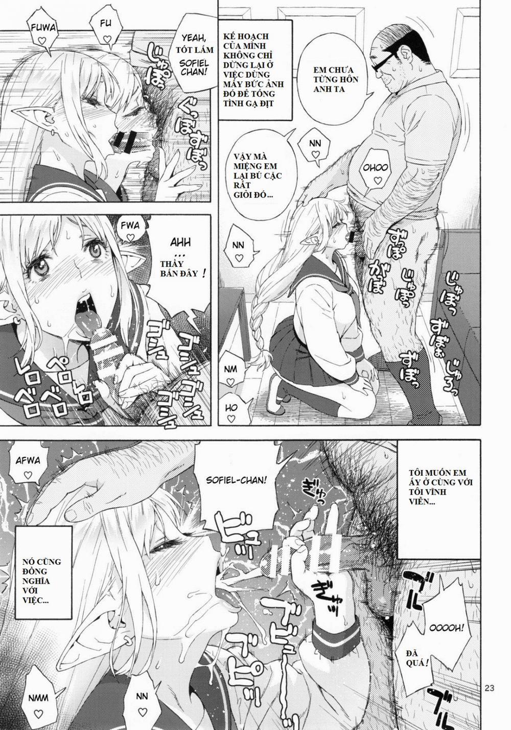 Tenkousei JK Elf 3 Saishuushou -Houkago Yagai Jugyou- Chương Oneshot Trang 22