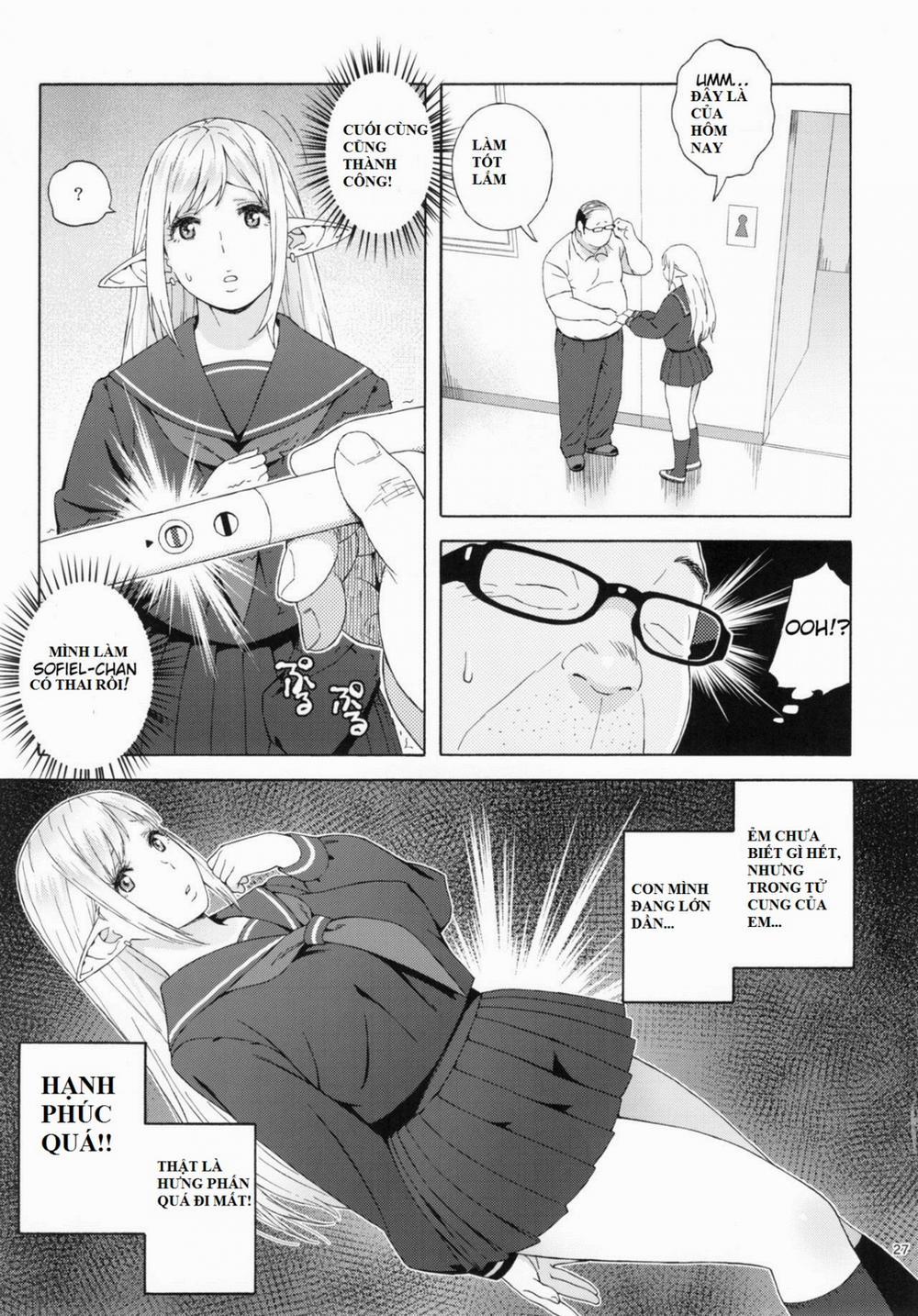 Tenkousei JK Elf 3 Saishuushou -Houkago Yagai Jugyou- Chương Oneshot Trang 26