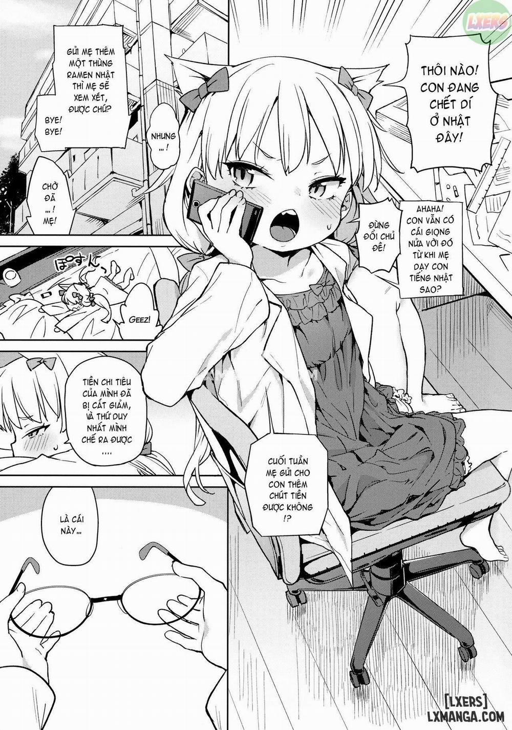 Tensai Shoujo demo Baka Mitaini Ecchi ni Narimasu Genius little girl becomes stupidly lewd Chương Oneshot Trang 2