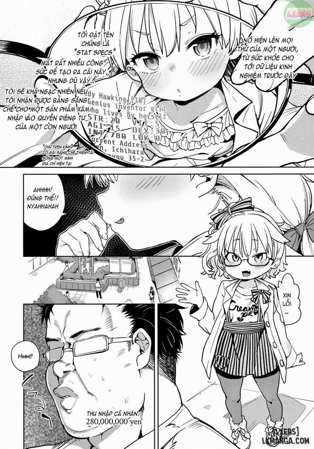 Tensai Shoujo demo Baka Mitaini Ecchi ni Narimasu Genius little girl becomes stupidly lewd Chương Oneshot Trang 3