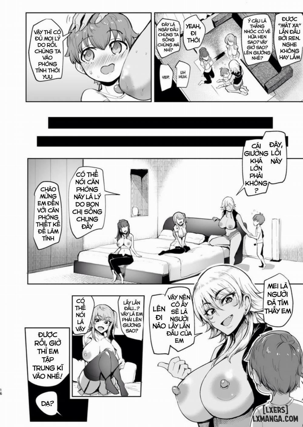 The Place I Stayed Over at Belonged to Perverted Gyaru Onee-chans Chương Oneshot Trang 15