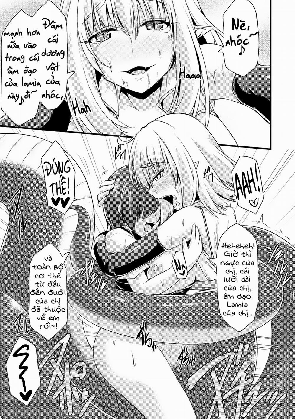 The Snake That Slithers Up To Her (Monster Musume No Iru Nichijou) Chương Oneshot Trang 13