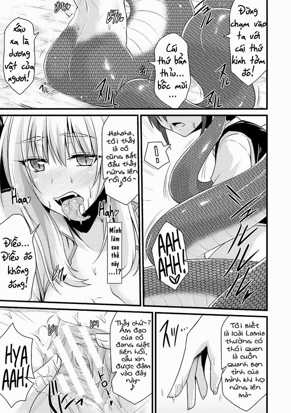 The Snake That Slithers Up To Her (Monster Musume No Iru Nichijou) Chương Oneshot Trang 9