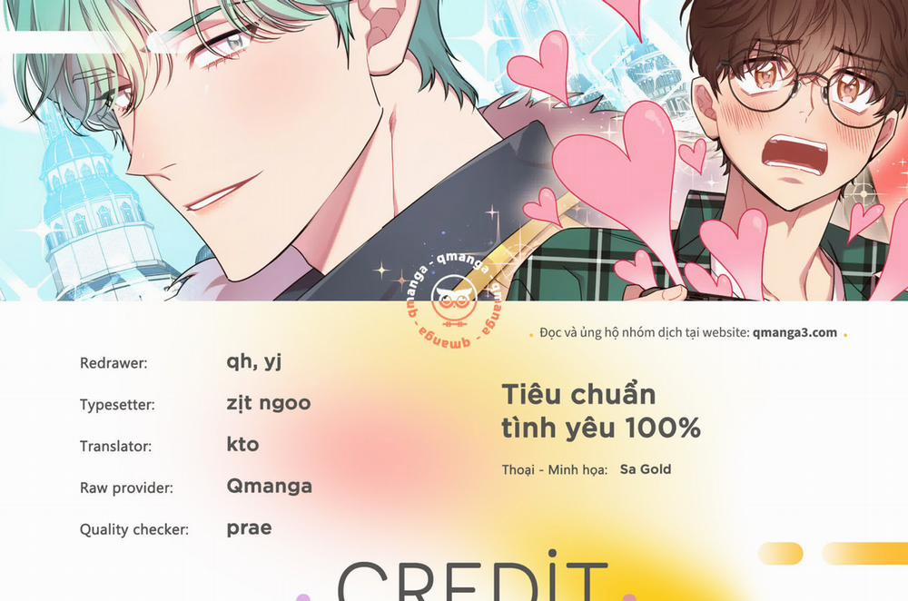 Tiêu Chuẩn Tình Yêu 100% Chương 5 Trang 1