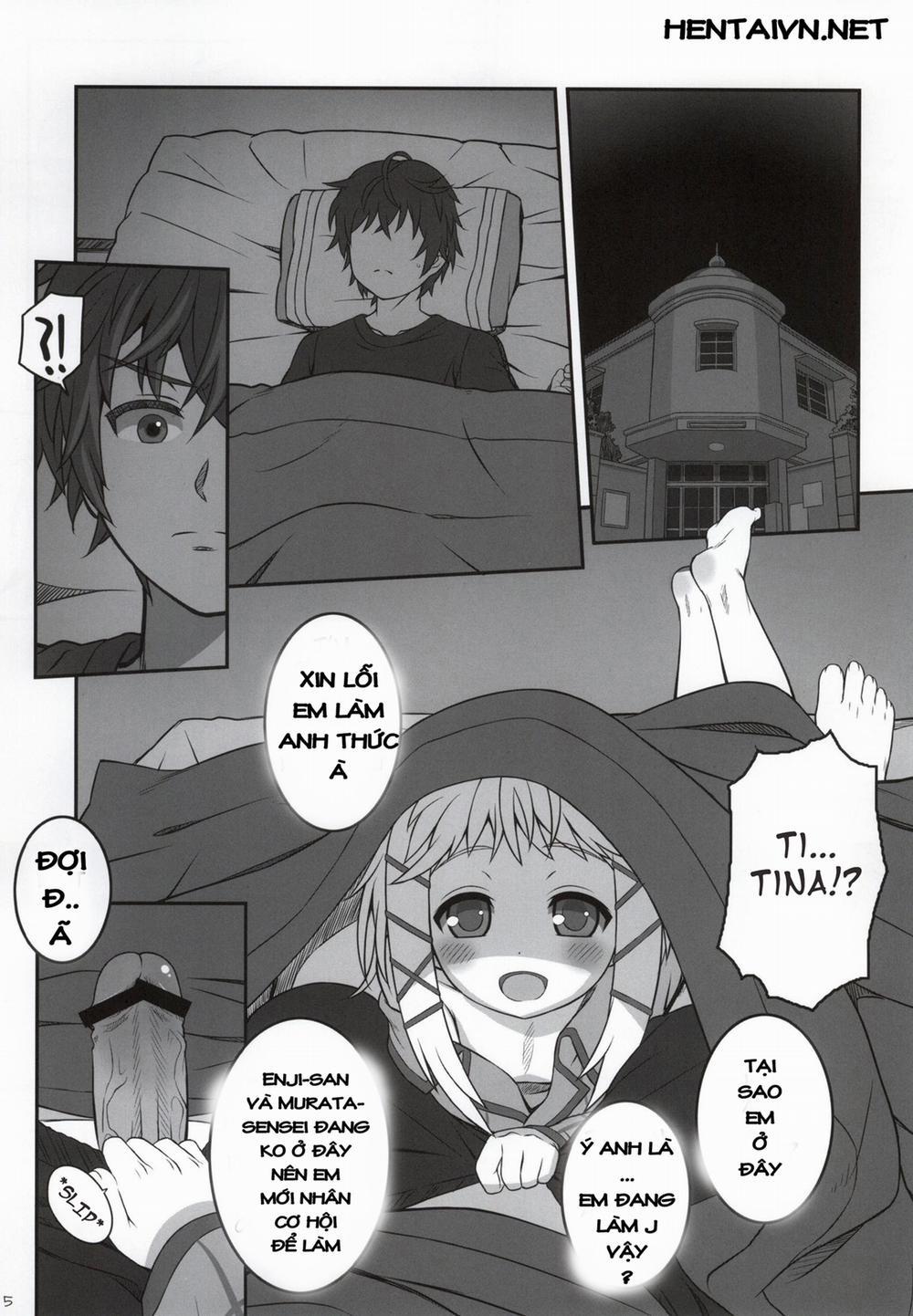 Tina to Chucchu suru Hon (Black Bullet) Chương Oneshot Trang 3