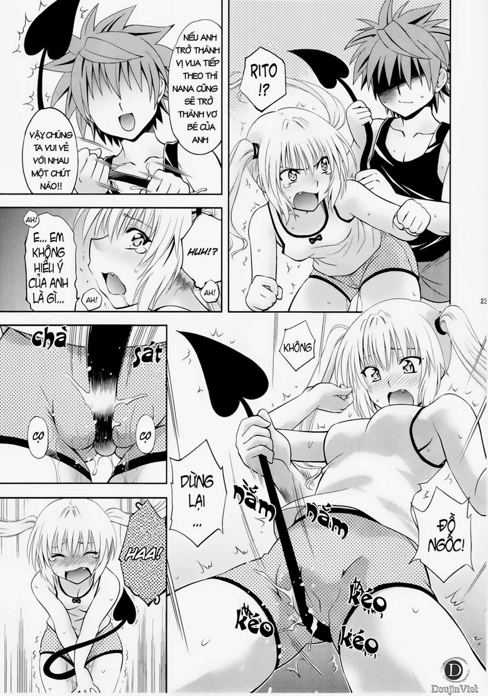 To Love-Rukko Momo & Nana (To Love-Ru) Chương Oneshot Trang 22