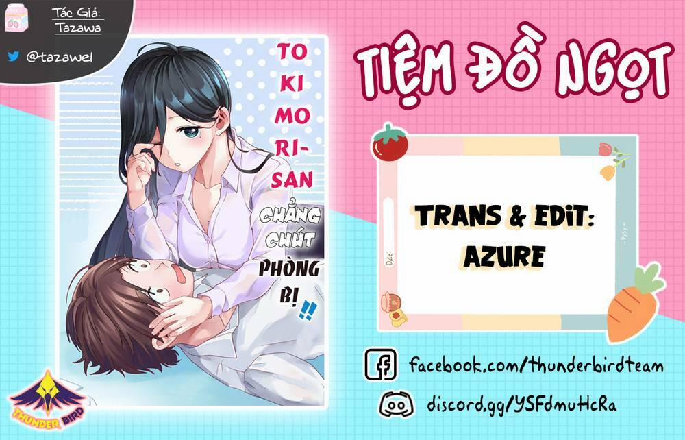 Tokimori-San Chẳng Chút Phòng Bị!! Chương 1 Trang 1