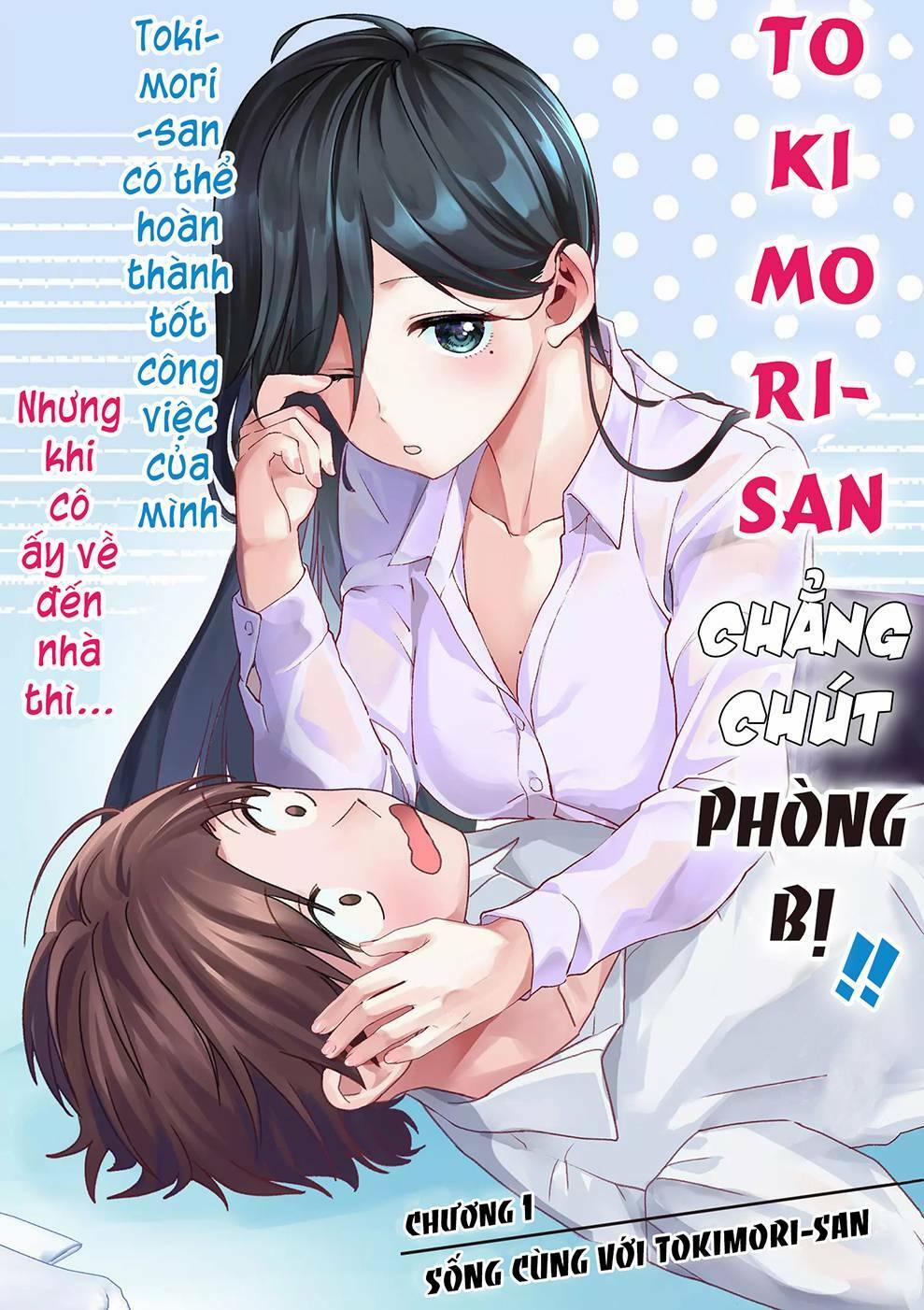 Tokimori-San Chẳng Chút Phòng Bị!! Chương 1 Trang 7