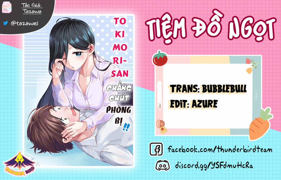 Tokimori-San Chẳng Chút Phòng Bị!! Chương 10 Trang 1