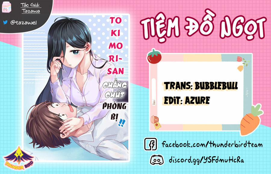 Tokimori-San Chẳng Chút Phòng Bị!! Chương 15 Trang 1