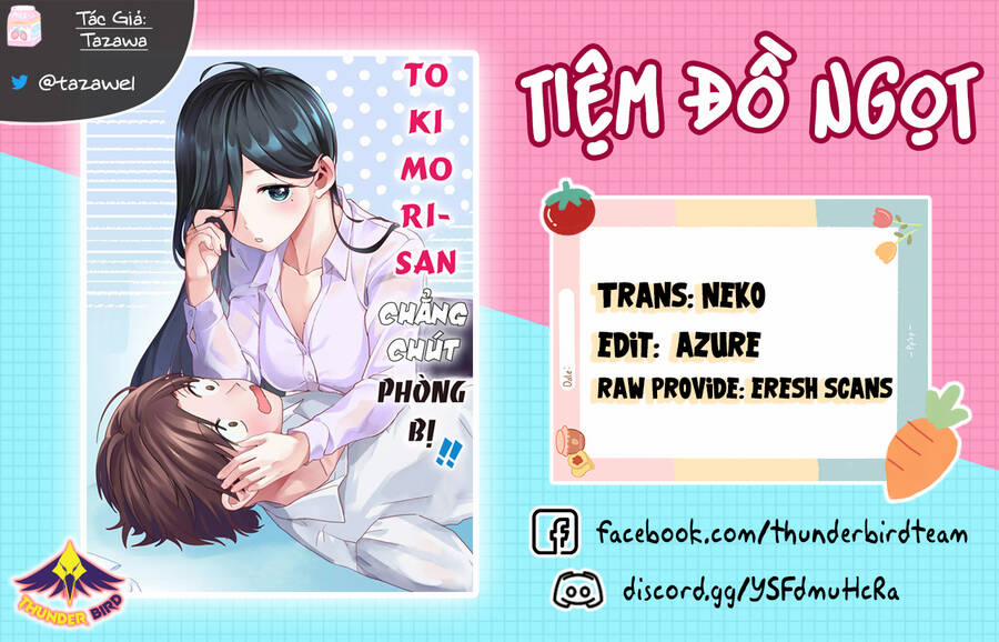 Tokimori-San Chẳng Chút Phòng Bị!! Chương 33 5 Trang 1