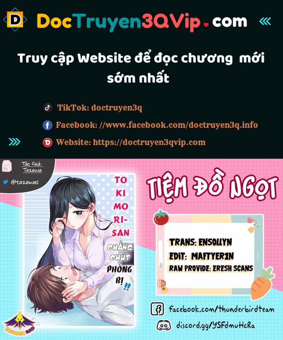 Tokimori-San Chẳng Chút Phòng Bị!! Chương 34 Trang 1