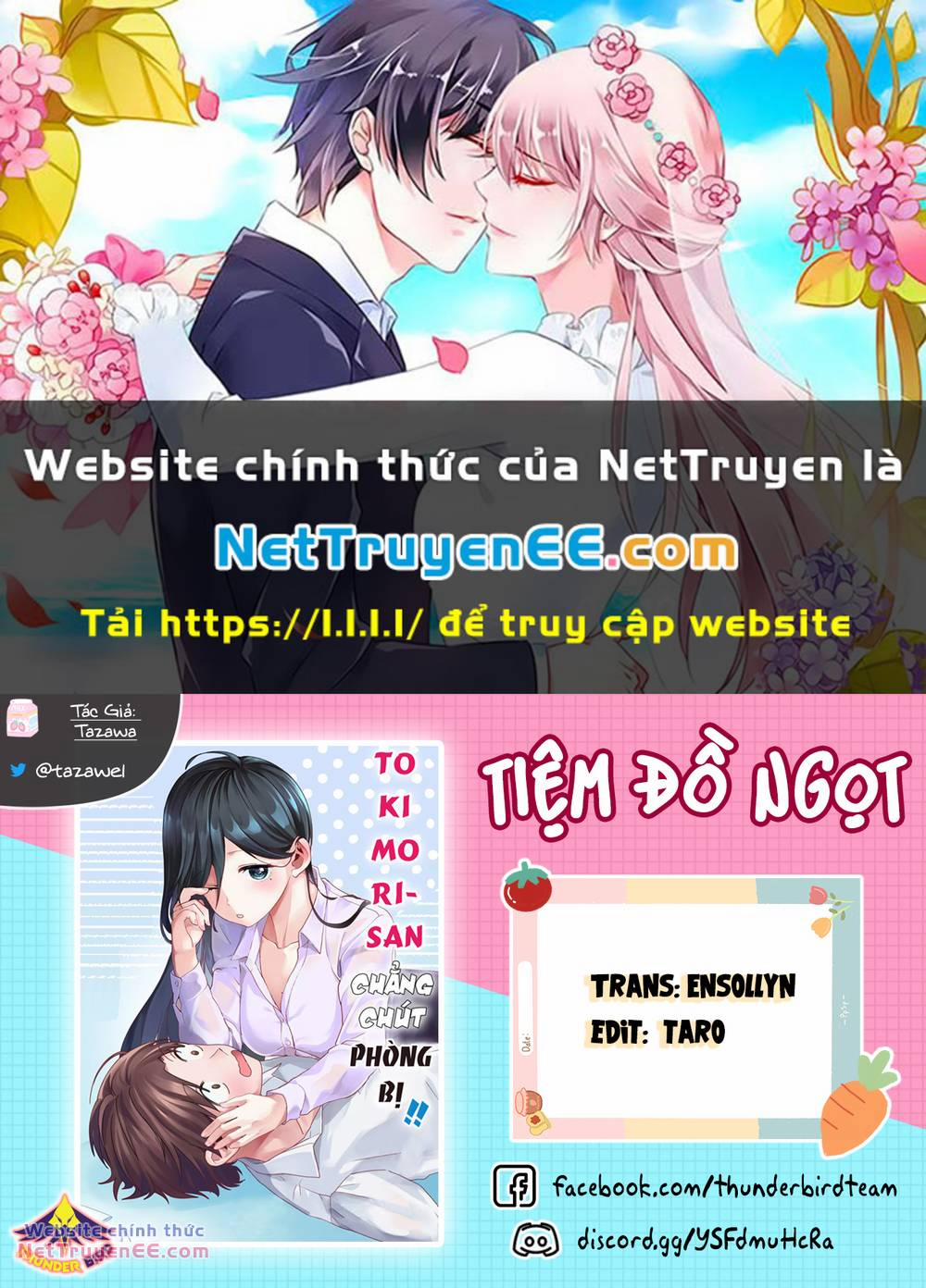 Tokimori-San Chẳng Chút Phòng Bị!! Chương 35 Trang 1