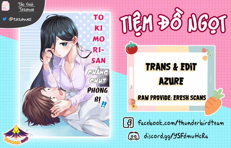 Tokimori-San Chẳng Chút Phòng Bị!! Chương 37 Trang 1