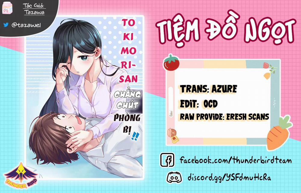 Tokimori-San Chẳng Chút Phòng Bị!! Chương 43 Trang 1