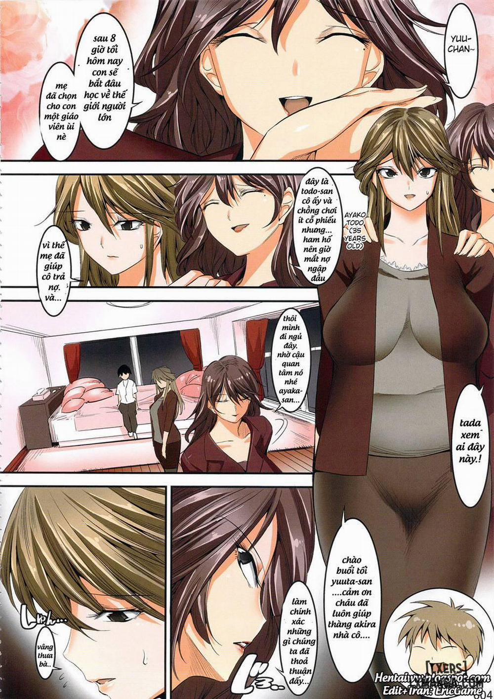 Tomodachi no Okaa-san to no Seikyouiku Nikki Chương Oneshot Trang 3