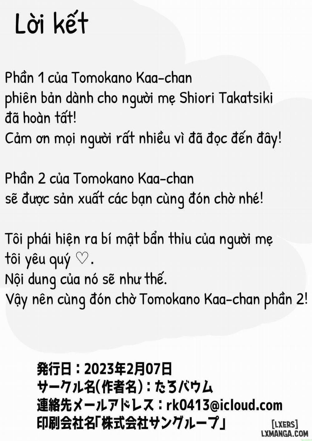 TomoKano Kaa-chan~ Daisuki na Ore no Hahaoya wa Aho na Shinyuu no Kanojo~ Chương After Trang 29