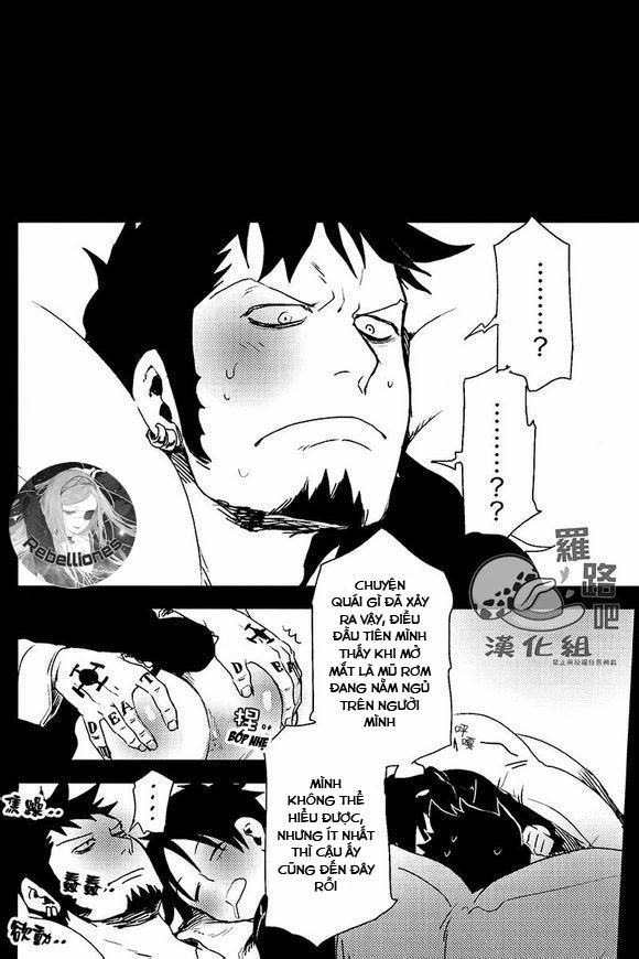 Trafalgar wa Gomugomu no Yume o Miru ka (One Piece) Chương Oneshot Trang 24