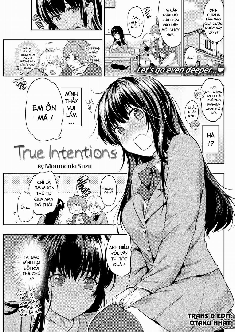 True Intentions Chương OneShot Trang 2