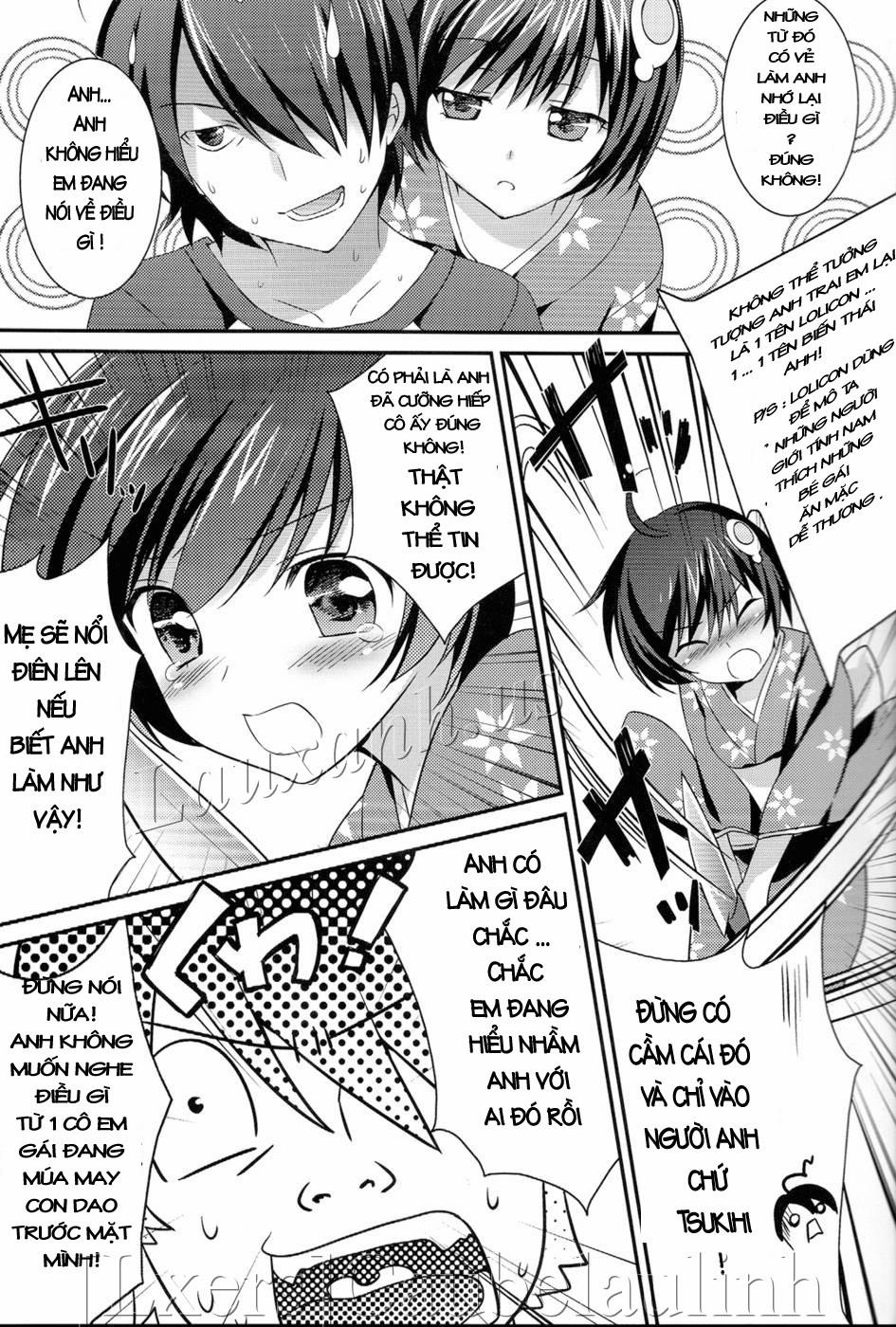 Tsukihi Karen and I Fight Too Much (Bakemonogatari) Chương Oneshot Trang 4