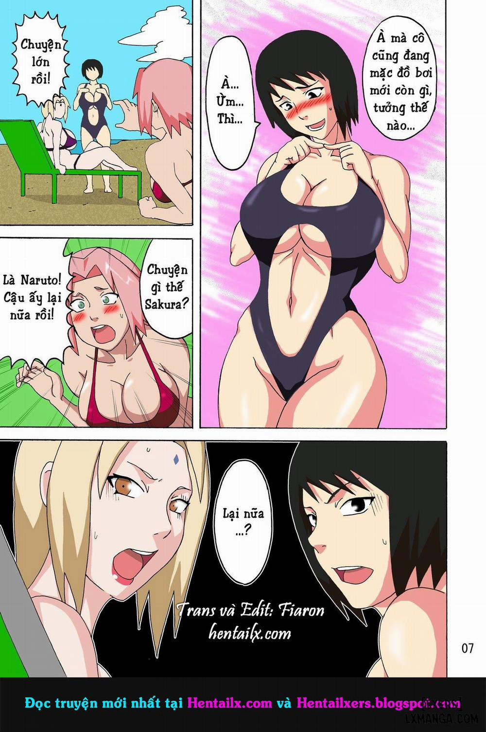 Tsunade's Obscene Beach Chương Oneshot Trang 8