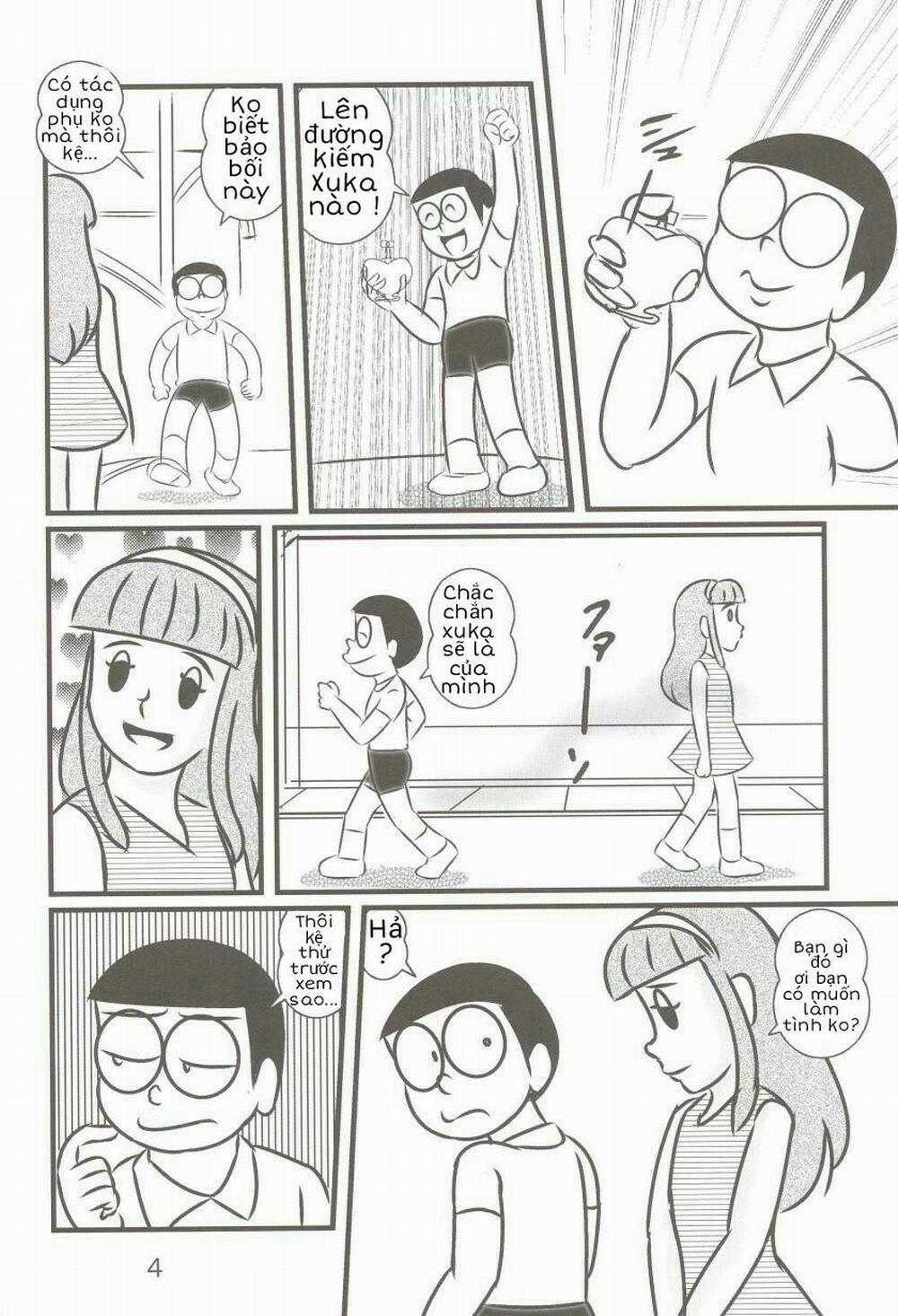 Tuyển Tập Doraemon Doujinshi 18+ Chương 37 N c hoa di u k Trang 4