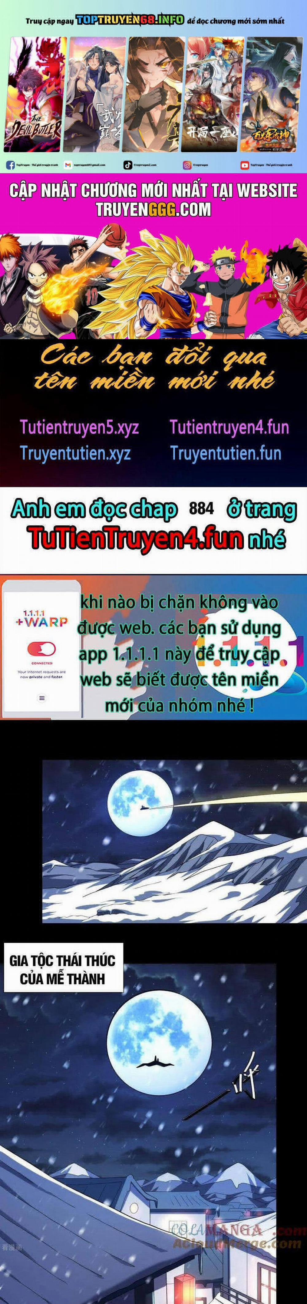 Tuyệt Thế Võ Thần Chương 884 Trang 1