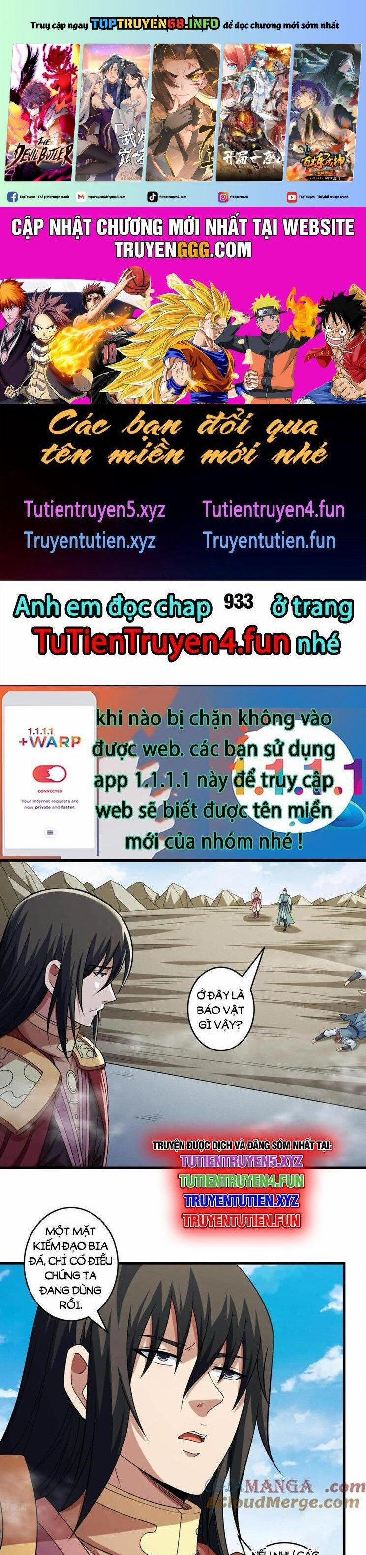 Tuyệt Thế Võ Thần Chương 932 Trang 1