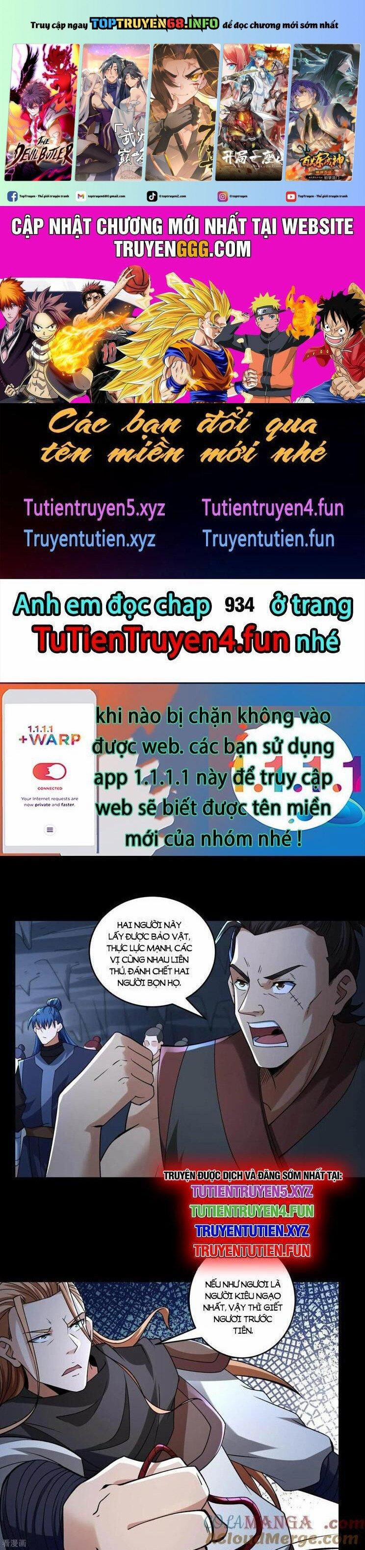 Tuyệt Thế Võ Thần Chương 933 Trang 1