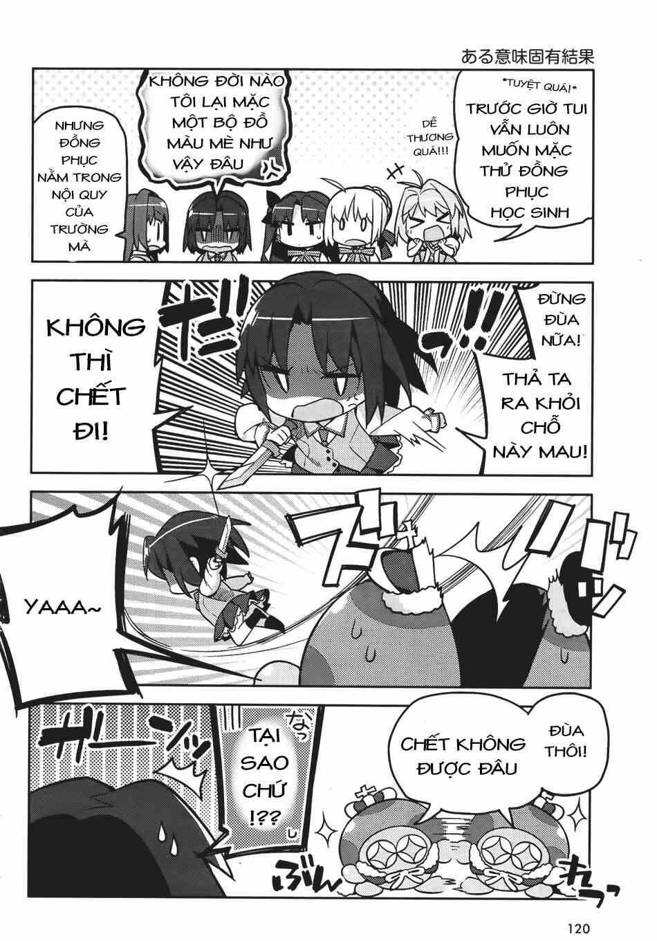 Type-Moon Gakuen – Chibi Chuki! Chương 1 Trang 12