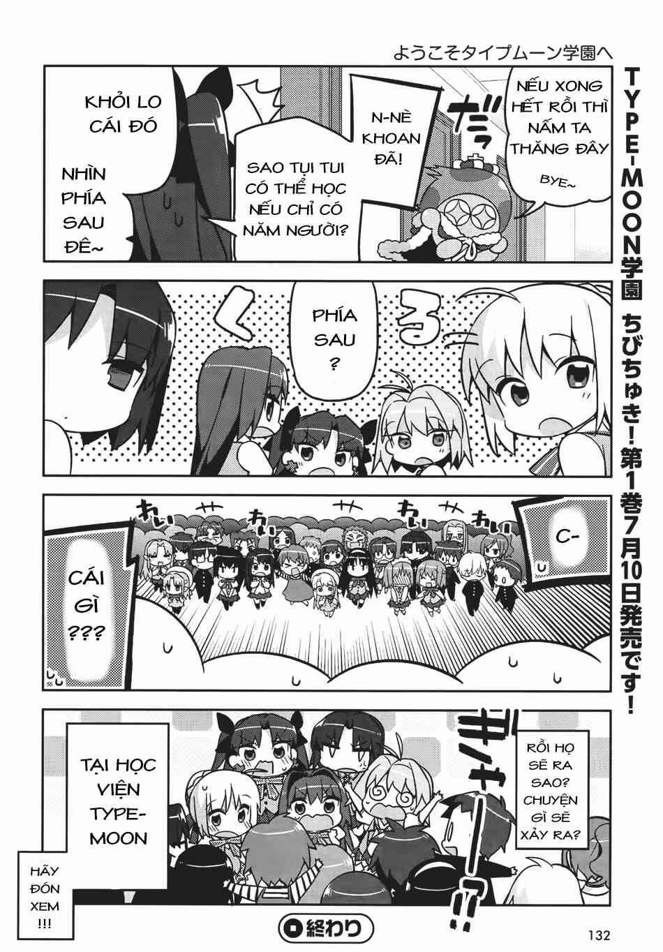 Type-Moon Gakuen – Chibi Chuki! Chương 1 Trang 24